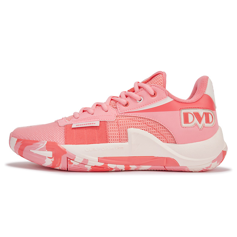 361° Slip Resistant Abrasion Resistant Low top Basketball Shoes Men’s Sunset Coral