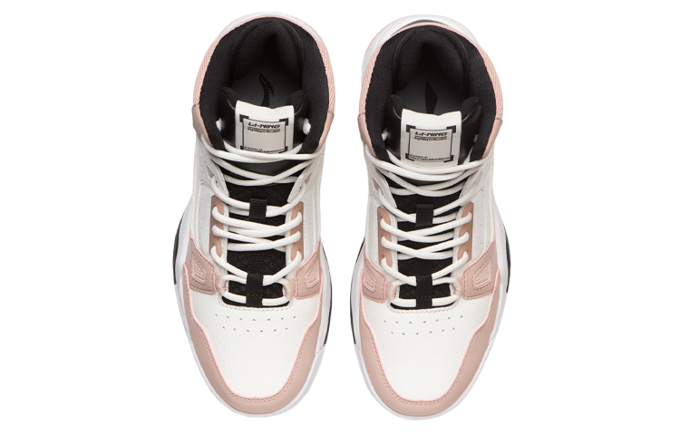 Li Ning Comfortable Cushioning Slip Resistant Abrasion Resistant Breathable Lightweight High top