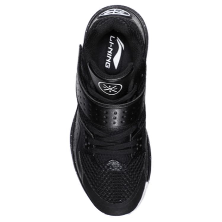 Li Ning Battle Armor Abrasion Resistant Breathable Low top Basketball Shoes Men’s Standard Black