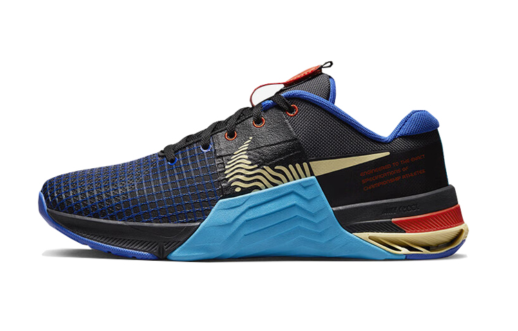 Nike Metcon 8 Low-top Black and White Men's Black and Blue