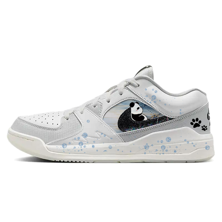 Jordan Stadium 90 Abrasion Resistant Slip Resistant Low top Vintage Basketball Shoes Men’s White Blue