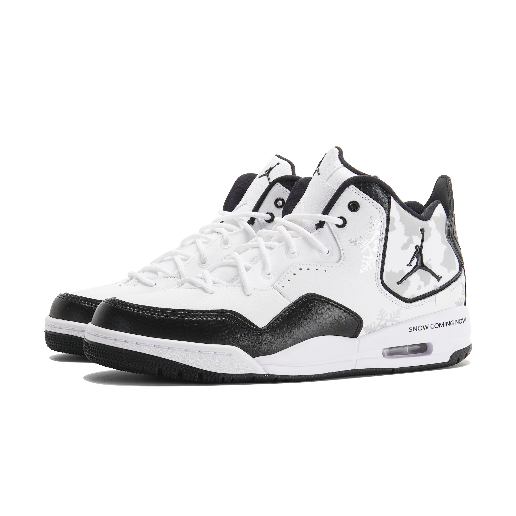 Jordan Courtside 23 Abrasion Resistant Abrasion Resistant Mid top Vintage Basketball Shoes Men’s Black White