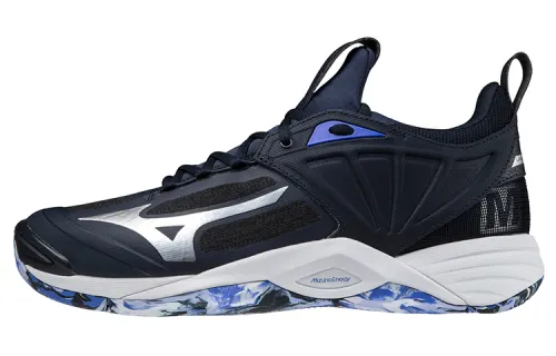 Mizuno Momentum Textile, Synthetic Leather Slip Resistant, Abrasion Resistant, Breathable Low top Volleyball Shoes