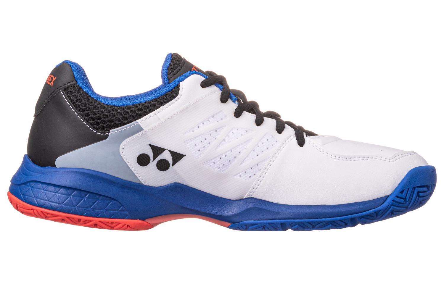 YONEX Comfortable Wear resistant And Lightweight Low top Badminton Shoes Unisex White Blue