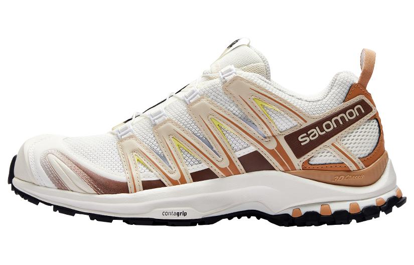 SALOMON Salomon XA PRO 3D mesh, comfortable and simple, non-slip wrapping, low-cut outdoor functional shoes, same style for men and women, vanilla color