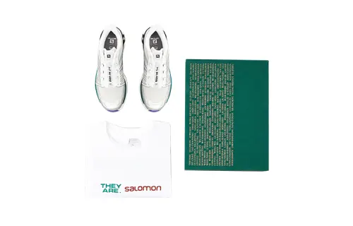 They Are x SALOMON XT Wings 2 Low top Training Shoes Unisex Gray Limited Edition Box Included