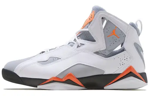 Jordan True Flight White Orange Grey
