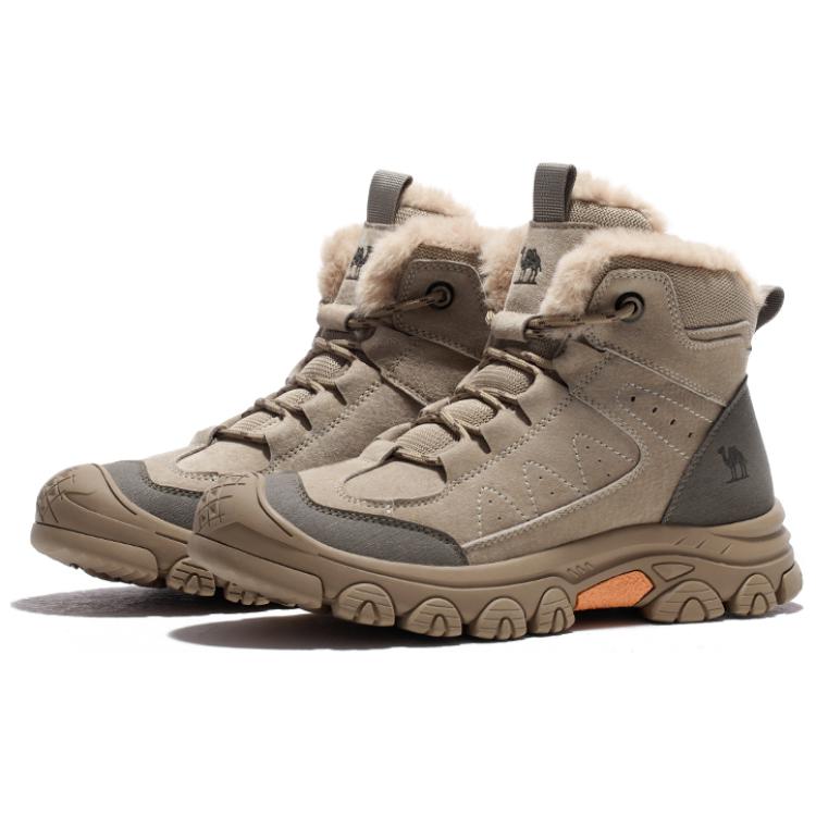 CAMEL Slip Resistant Abrasion Resistant High top Hiking Shoes Men’s