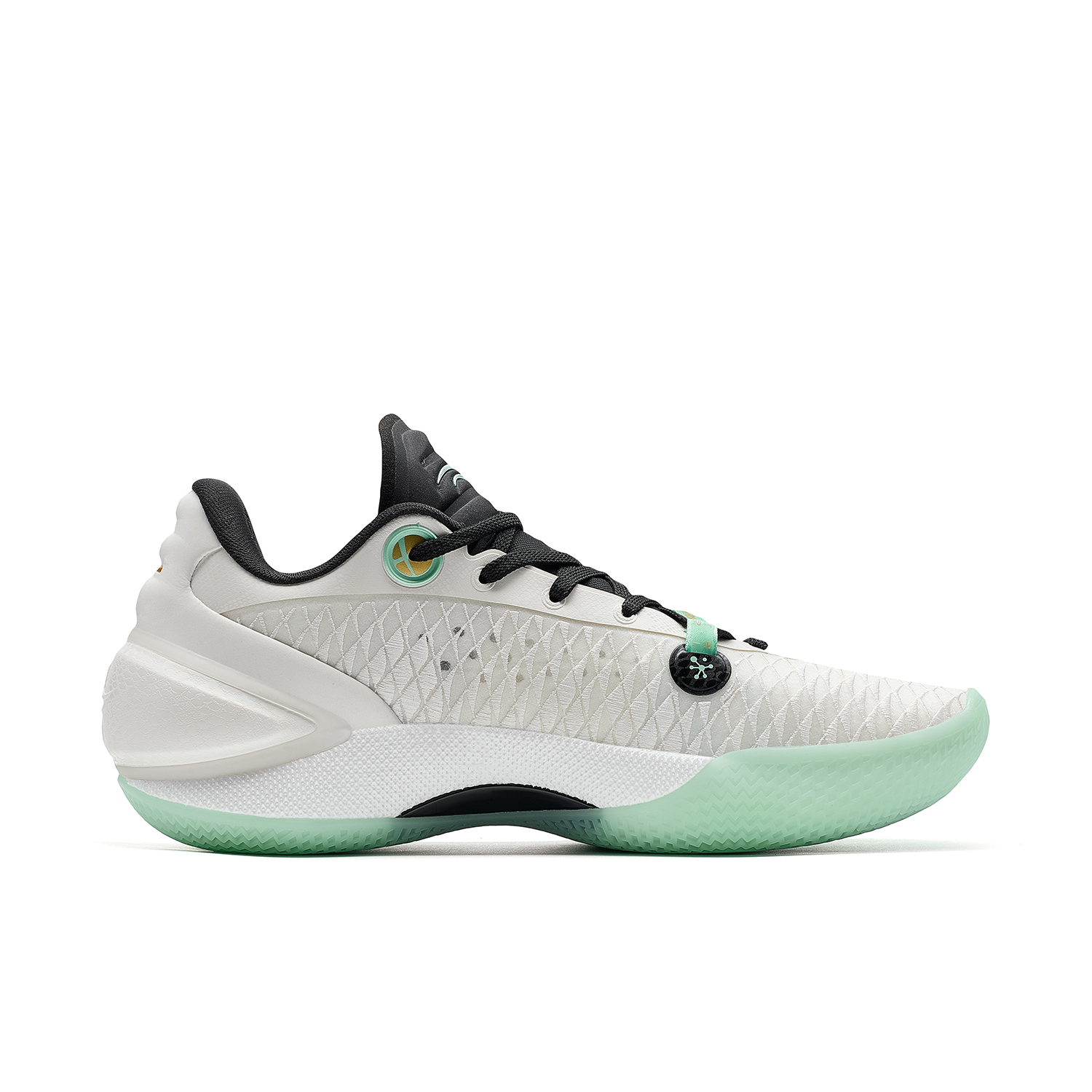 XTEP Jeremy Lin 5 Cushioning Slip Resistant Abrasion Resistant Low top Basketball Shoes Men’s Azure Dragon