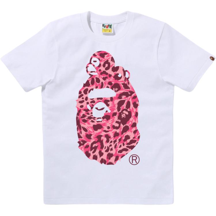 Женская футболка A BATHING APE (разноцветная) — фото 4