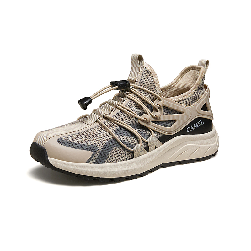 CAMEL Slip Resistant Cushioning Abrasion Resistant Low top Hiking Shoes Men’s