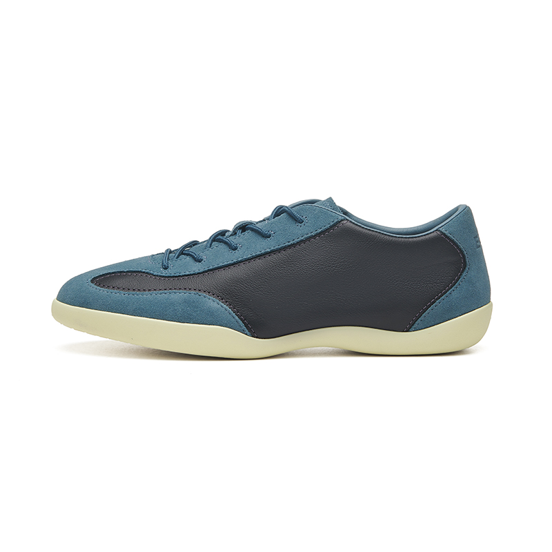 EQLZ EQUALIZER Vintage Basketball Shoes Unisex Low Top Phantom Black/Classical Style Blue
