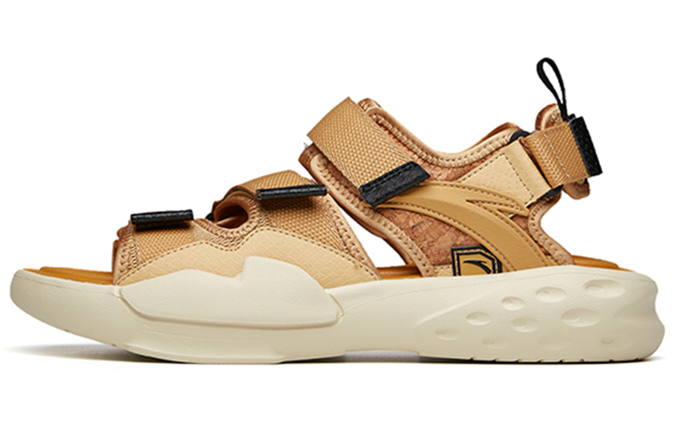 ANTA Bastard Beach Sandals Men's Camel Yellow/Black