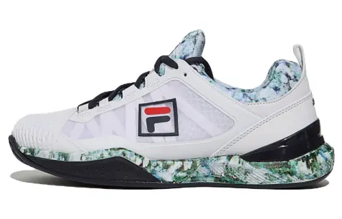 FILA Speedserve Tennis Shoes Unisex Low Top Green/White