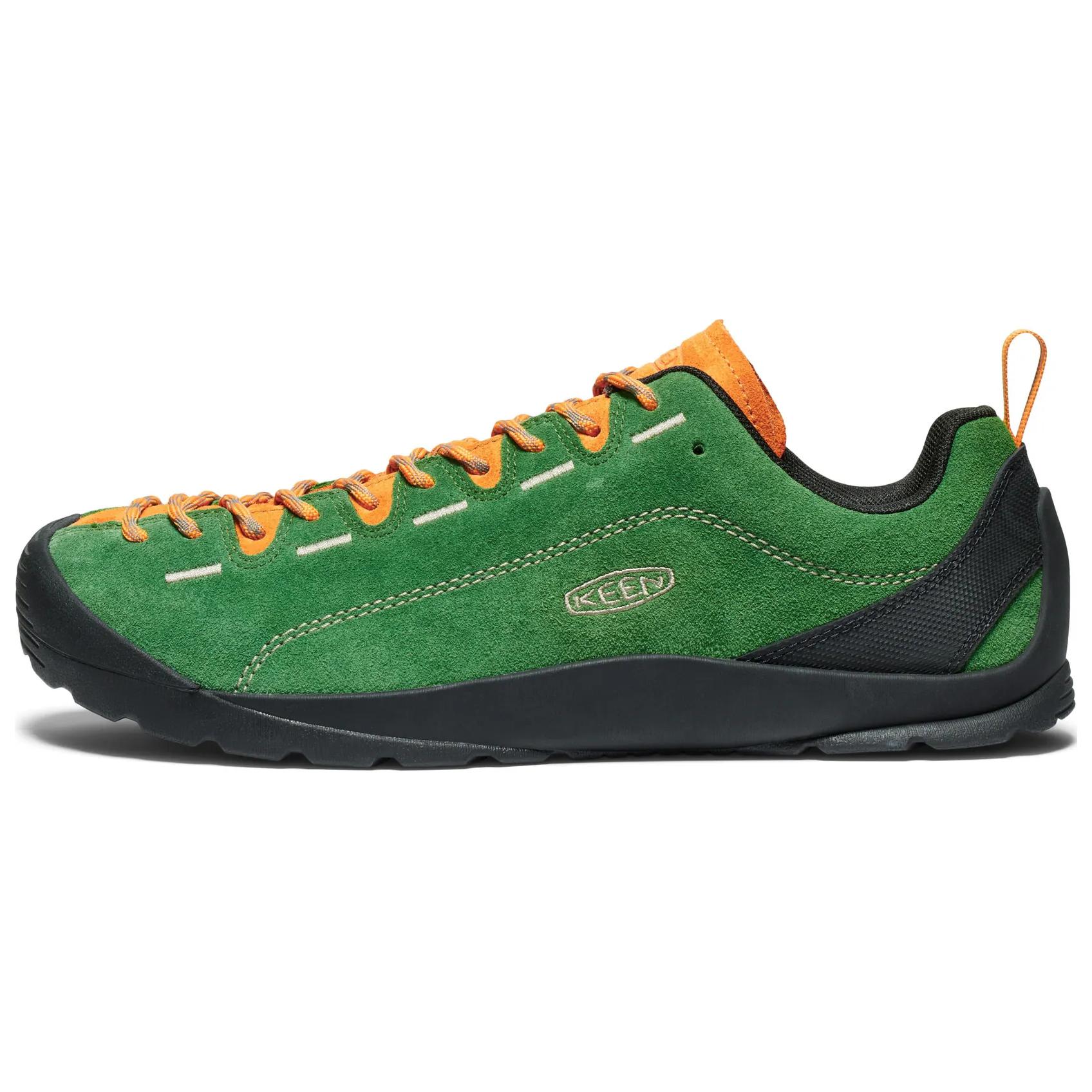 Keen Jasper Slip Resistant, Abrasion Resistant, Moisture Wicking Low top Mountaineering Shoes Men’s Green Black