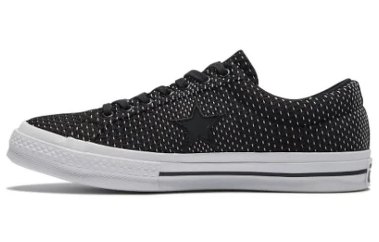 Converse One Star Black Polka Dots