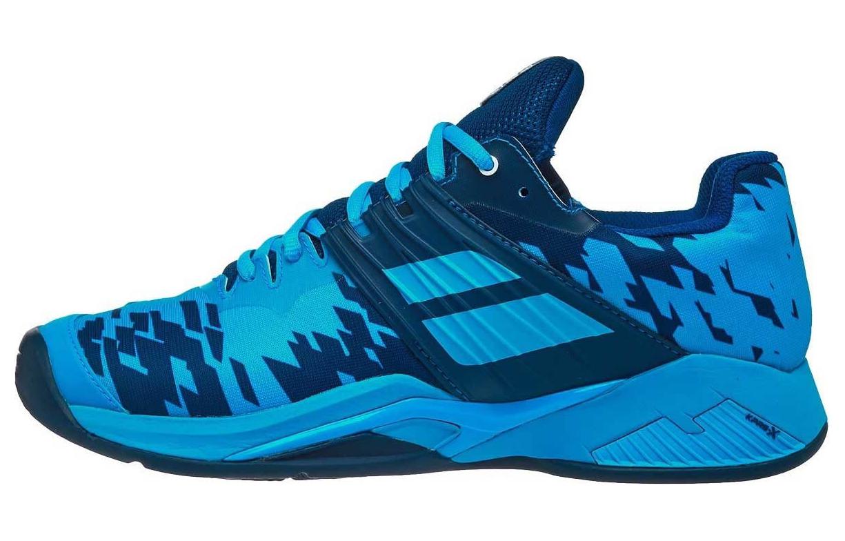 Babolat Slip Resistant Abrasion Resistant Slip Resistant Abrasion Resistant Low top Tennis Shoes Men’s Blue