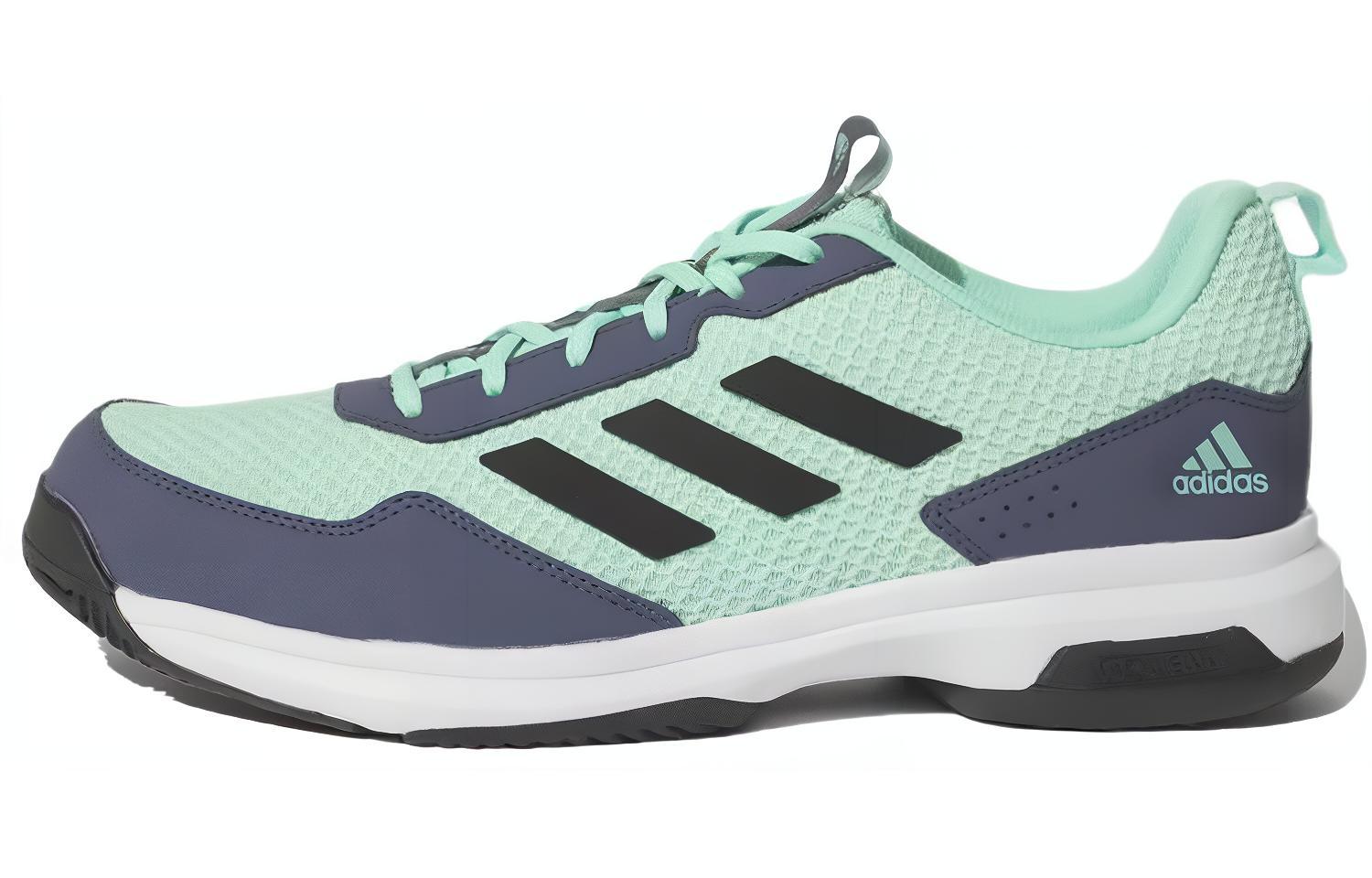 Adidas Tennis 21 V2 Tennis Shoes Men's Low Top Light Blue