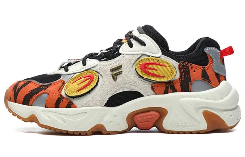 FILA FUSION Raccoon Cny Shoes 'White Orange' Women's