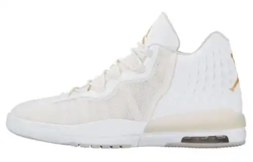 Jordan Academy White Metallic Gold Coin
