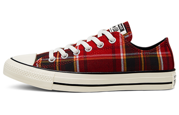 Женские кеды Converse Chuck Taylor All Star (красно-черный) — Красный / чёрный — фото 1