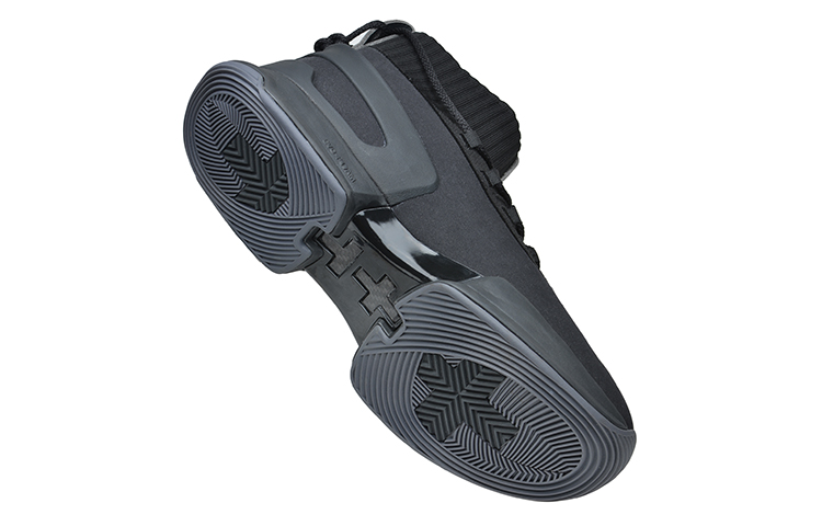EQLZ EQUALIZER Zero Evo Textile, Artificial Leather Abrasion Resistant Mid top Basketball Shoes Men’s Black