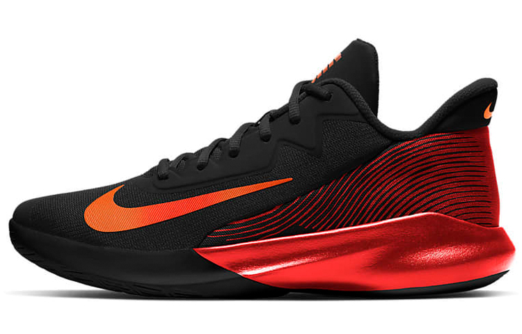 Кроссовки Nike Nike Precision 4 (черно-красные)