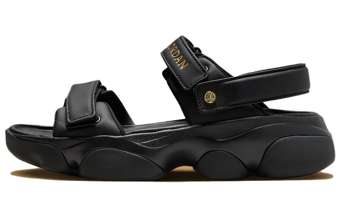 Jordan Air jordan, non-slip wear-resistant beach black sandals