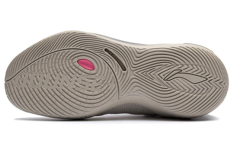 Li Ning Phantom Textile, Synthetic Leather, TPU Cushioning Slip Resistant Abrasion Resistant Coverage Support Low top