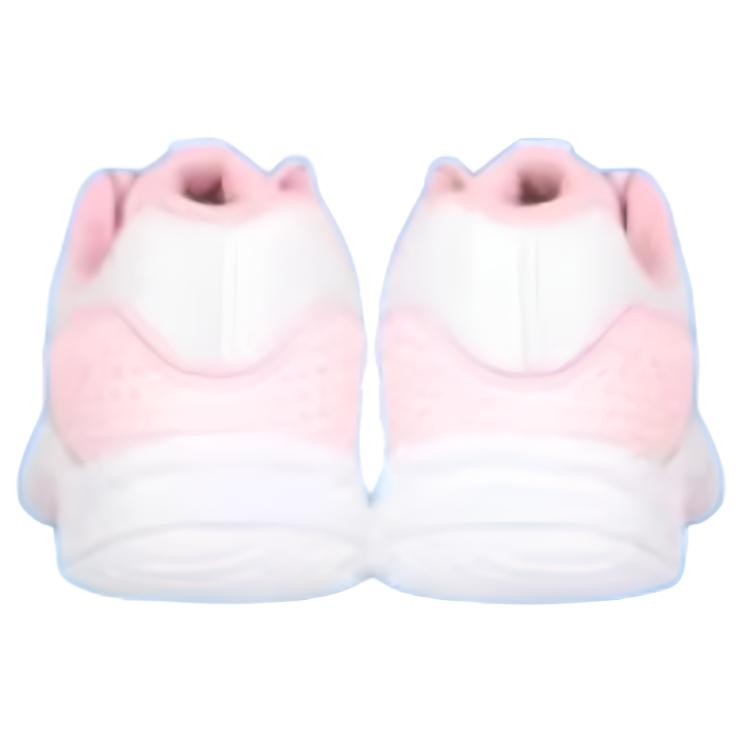 VICTOR Slip Resistant Abrasion Resistant Low top Badminton Shoes Unisex White Pink