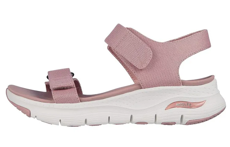 Skechers Arch Fit Beach Sandals Women's Powder