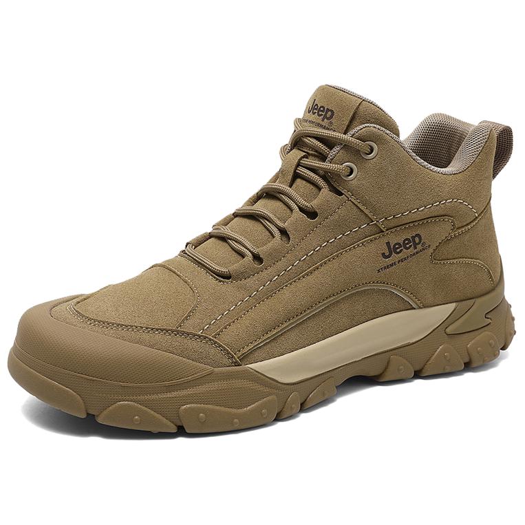 Jeep High top Hiking Shoes Men’s Khaki