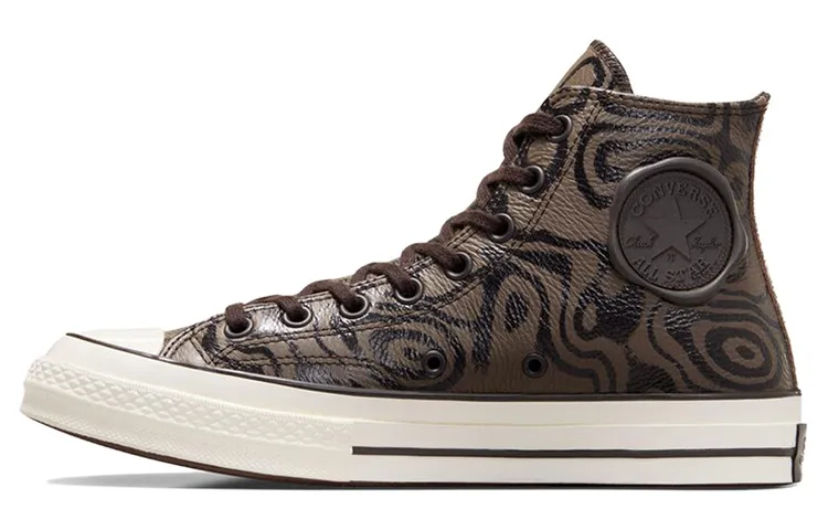 Chuck 70 Willy Wonka x Chuck 70 Converse High 'Chocolate Swirl'