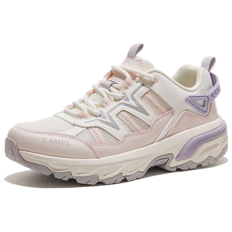 CAMEL Cushioning Low top Mountaineering Shoes Women’s Light Purple