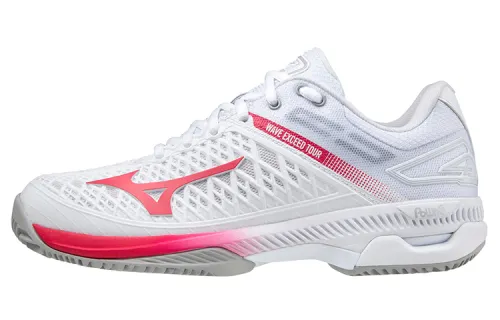 Mizuno Tennis Shoes Women's Low Top Pink/White