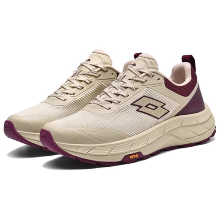 LOTTO Slip Resistant Abrasion Resistant Slip Resistant Abrasion Resistant Low top Hiking Shoes Women’s Khaki