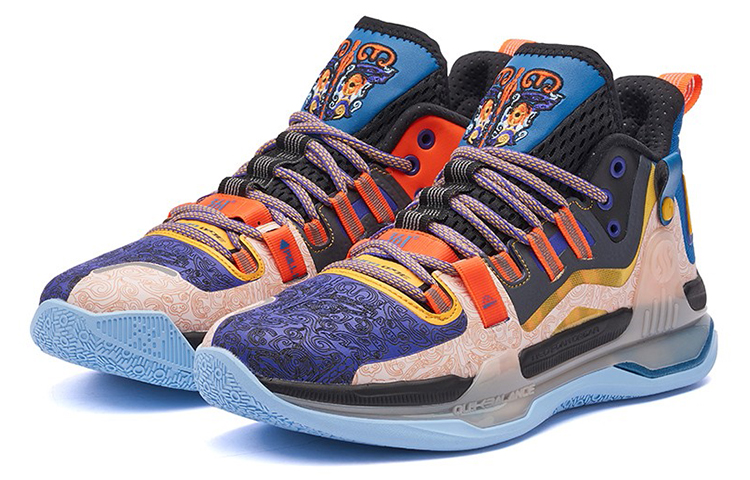 361° AG1 Pro Basketball Shoes Men’s Low Top Black/Purple