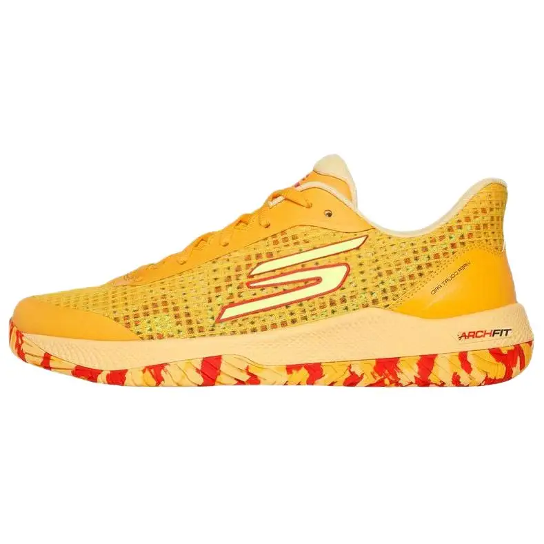 Skechers Viper Court Pro Abrasion Resistant Breathable Low top Training Shoes Men's Orange