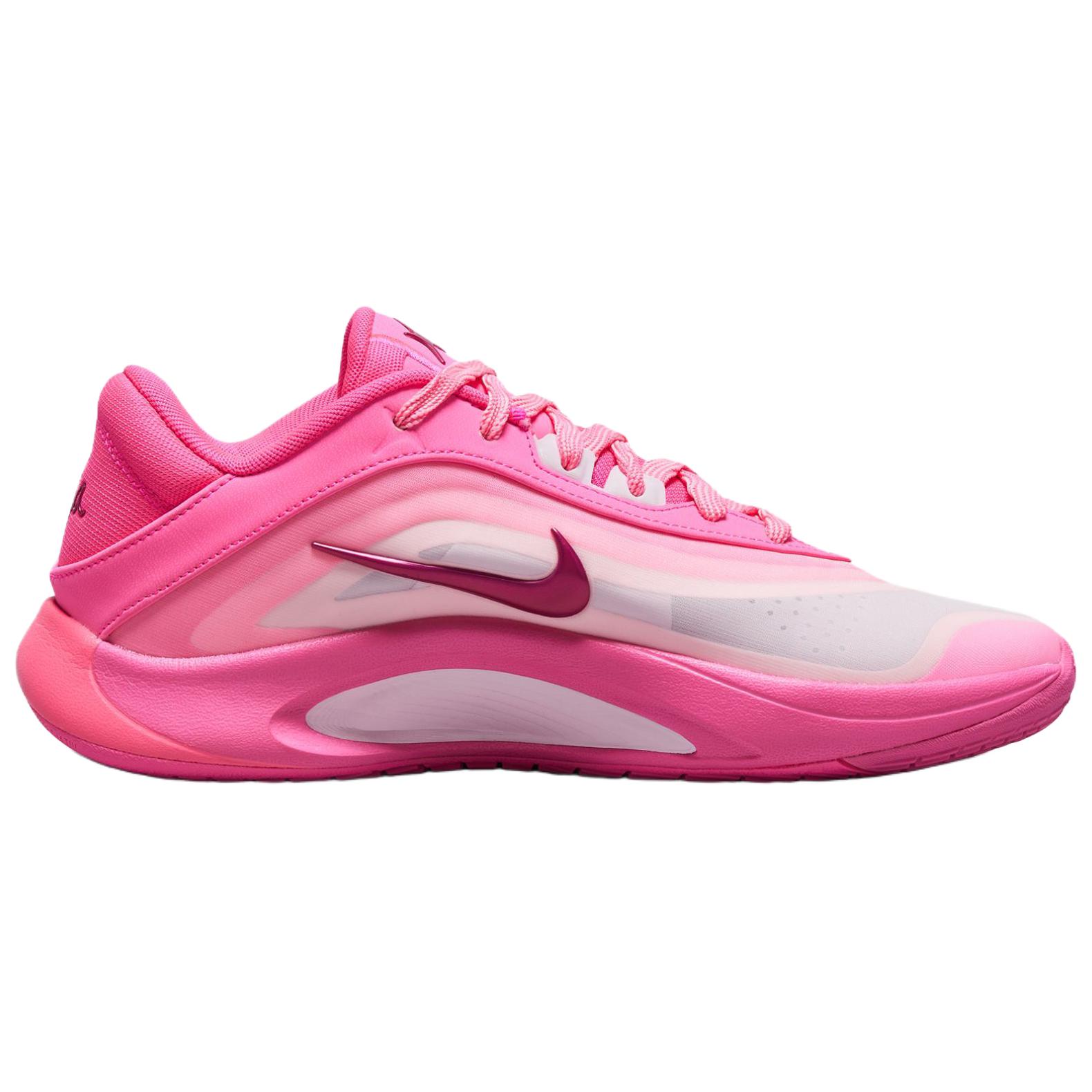 Nike A’One Slip Resistant Abrasion Resistant Low top Basketball Shoes Unisex Pink