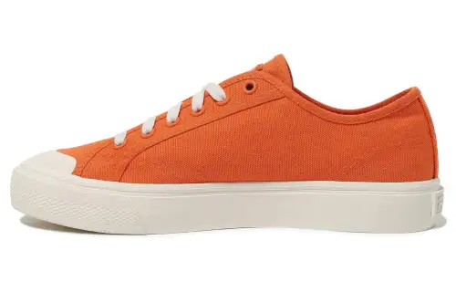 FILA Classic Kicks B V2 Wear resistant And Lightweight Low top Canvas Shoes Unisex Orange