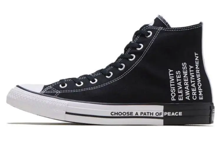 Chuck Taylor All Star Converse High 'Seek Peace - Black'