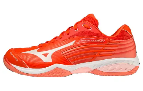Mizuno Claw 2 Textile, Leather Slip Resistant, Abrasion Resistant, Breathable Low top Badminton Shoes Unisex