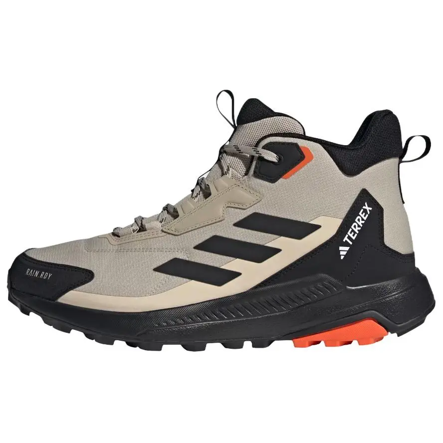 Adidas Terre Slip Resistant Abrasion Resistant Slip Resistant Abrasion Resistant Mid top Hiking Shoes Men's Beige