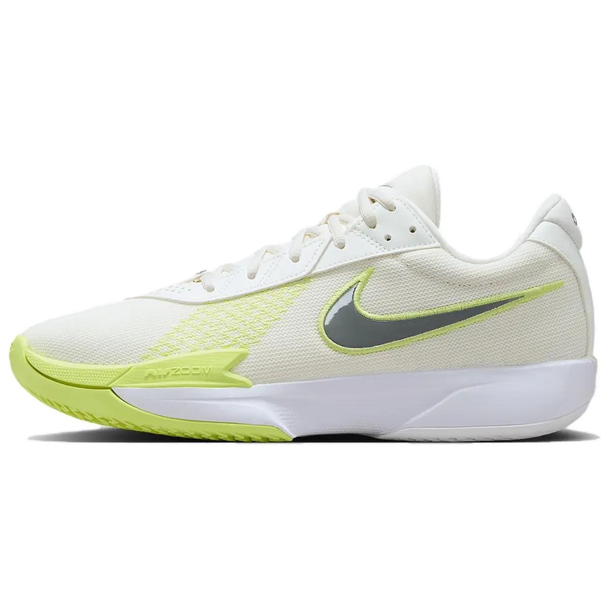 Nike Air Zoom G.T. Cut Academy Low top Basketball Shoes Men's White Yellow