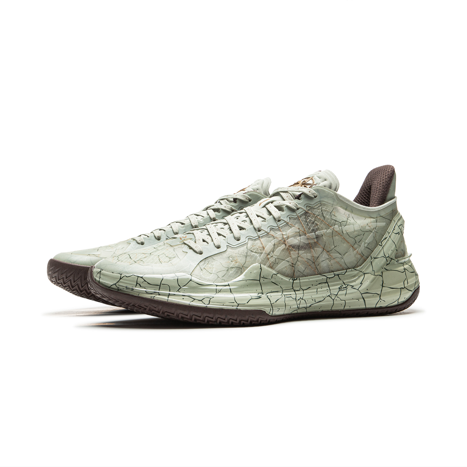 Li Ning Liren 4 V2 Basketball Shoes Men’s Low Top Jade Cream Green