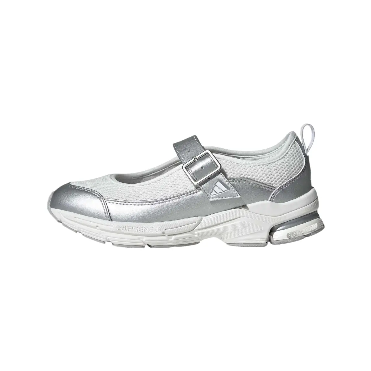 Adidas FOS FORMOTION Fabric Platform Mary Jane Shoes Women's Silver Gray