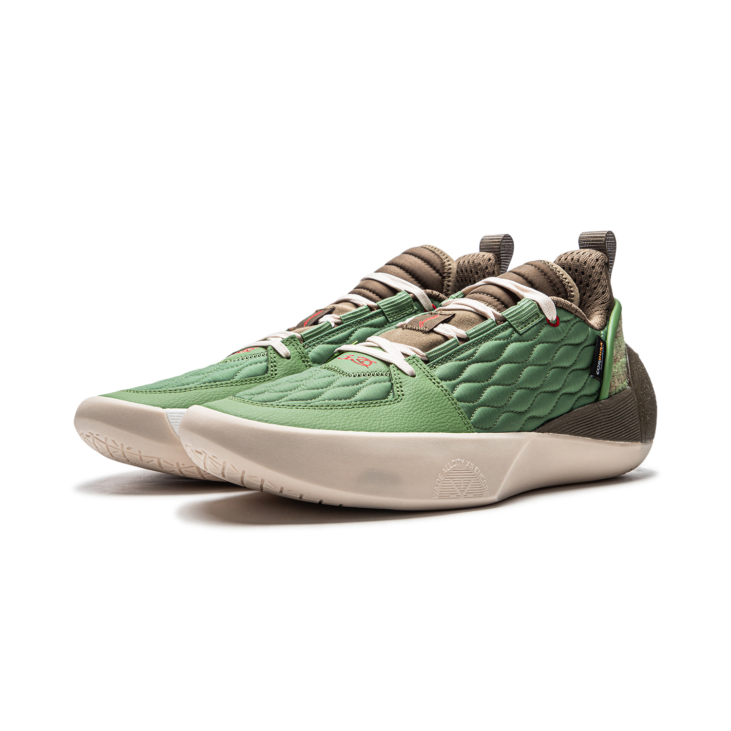 Li Ning All City 12 Encore Cushioning Slip Resistant Abrasion Resistant Lightweight Rebound Low top Basketball Shoes