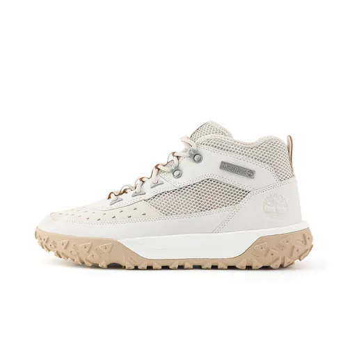 Timberland Mountaineering & Hiking Shoes Men's Light Gray White