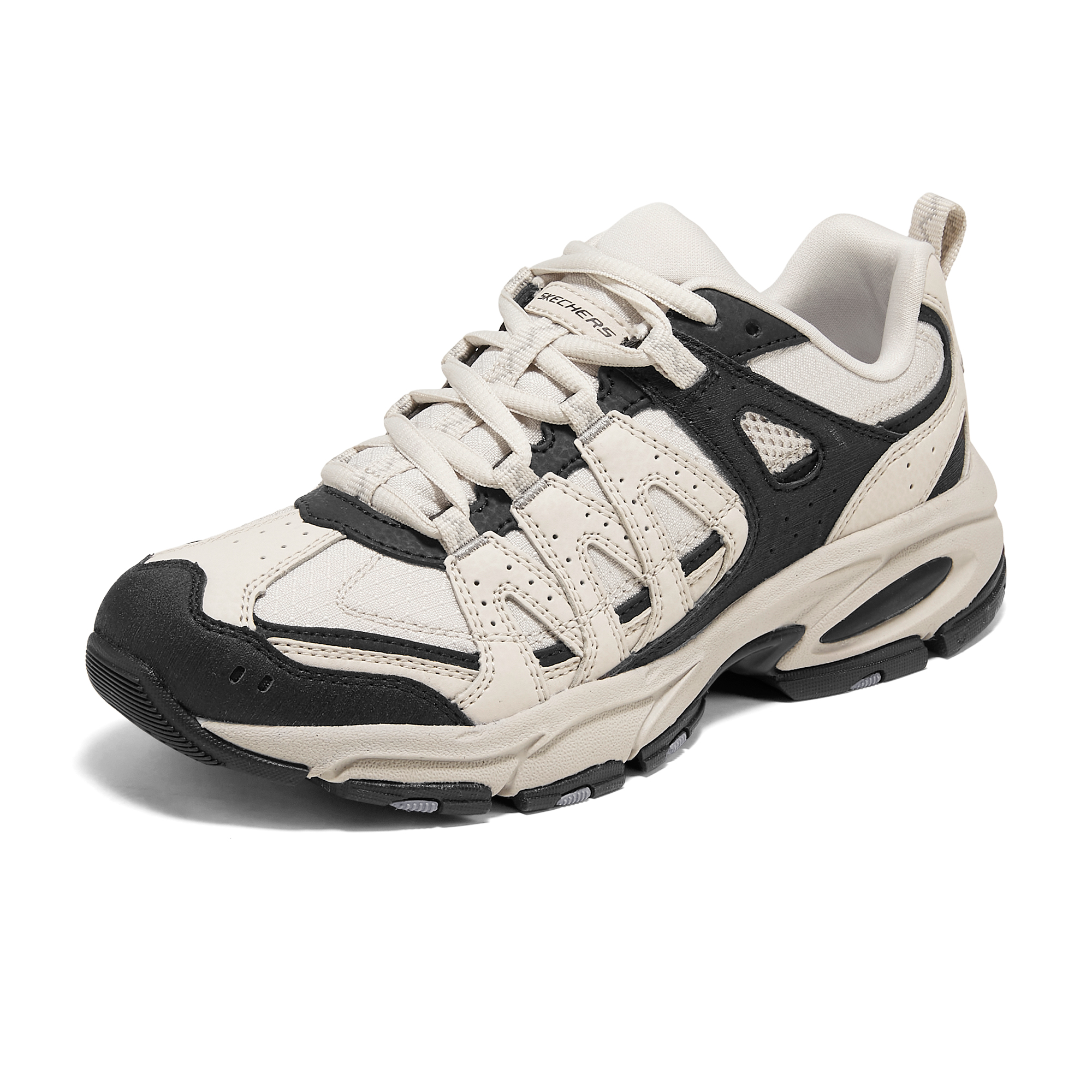 Skechers OUTDOOR WOMENS Abrasion Resistant Rebound Grip Low top Hiking Shoes Women’s Beige Black