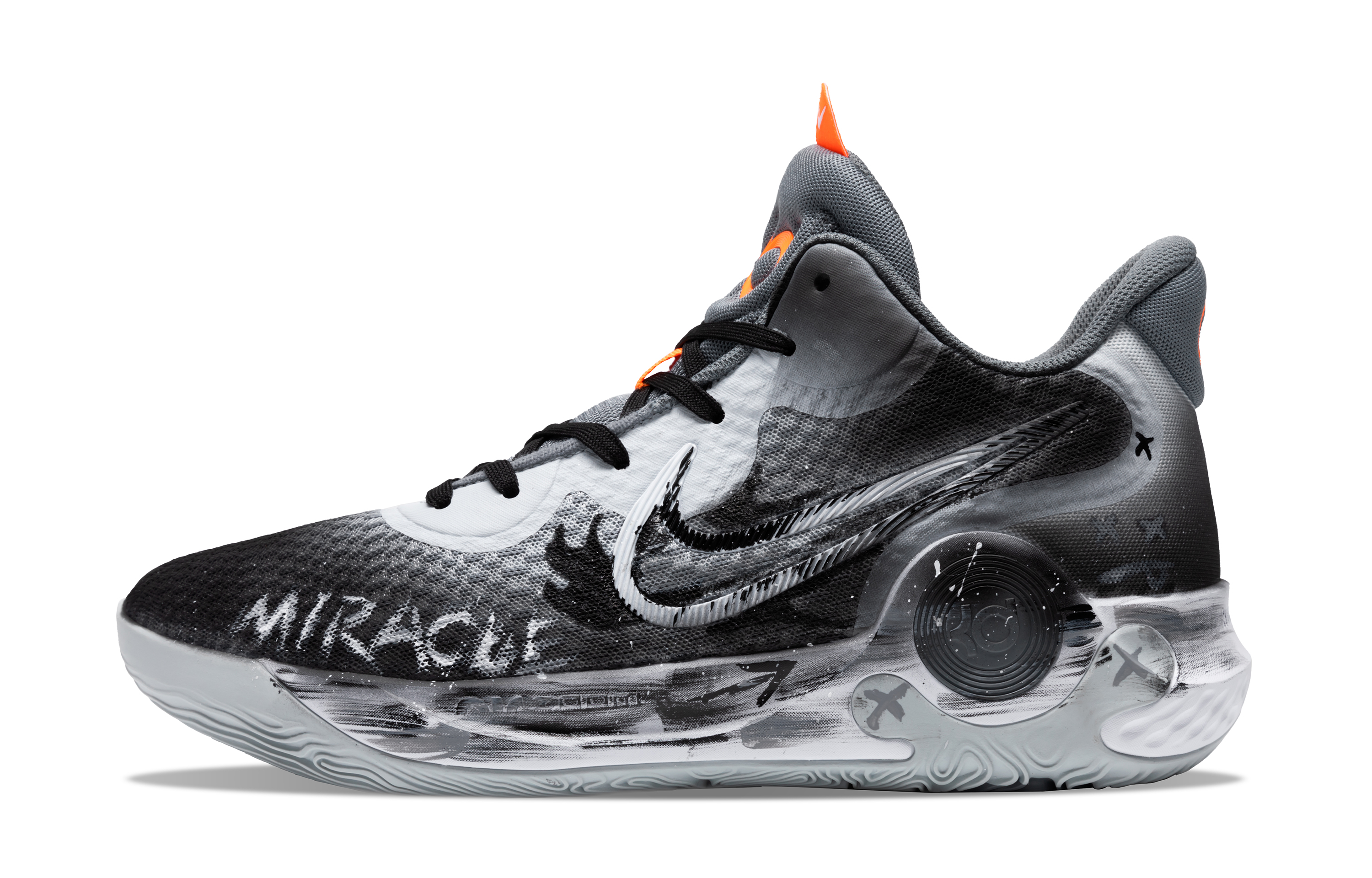 Nike KD Trey 5 IX Dark Messenger, Black Myth Wukong Cushioning Slip Resistant Abrasion Resistant